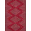 Piper Looms Mayfield Geometric AMF1017 Red Machine Washable Area Rug main image