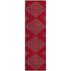 Piper Looms Mayfield Geometric AMF1017 Red Machine Washable Area Rug Runner Main Image