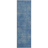 Piper Looms Mayfield Abstract AMF1018 Blue Machine Washable Area Rug Runner Main Image