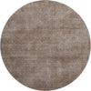 Piper Looms Mayfield Abstract AMF1018 Brown Machine Washable Area Rug Round Main Image