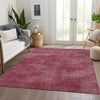 Piper Looms Mayfield Abstract AMF1018 Garnet Machine Washable Area Rug Lifestyle Image Feature