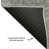 Piper Looms Mayfield Abstract AMF1018 Gray Machine Washable Area Rug Backing Image
