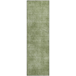 Piper Looms Mayfield Abstract AMF1018 Green Machine Washable Area Rug Runner Main Image