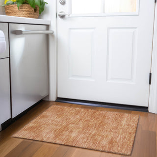 Piper Looms Mayfield Abstract AMF1018 Paprika Machine Washable Area Rug Scatter Lifestyle Image Feature