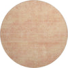 Piper Looms Mayfield Abstract AMF1018 Peach Machine Washable Area Rug Round Main Image