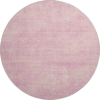 Piper Looms Mayfield Abstract AMF1018 Pink Machine Washable Area Rug Round Main Image