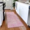 Piper Looms Mayfield Abstract AMF1018 Pink Machine Washable Area Rug Runner Lifestyle Image Feature