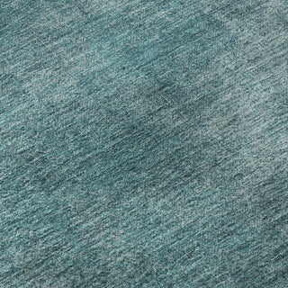 Piper Looms Mayfield Abstract AMF1018 Teal Machine Washable Area Rug Swatch Image