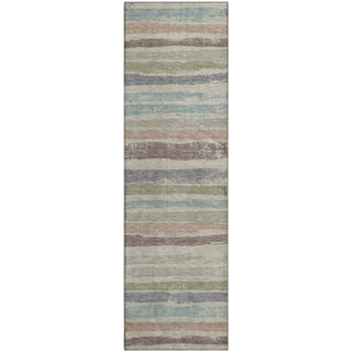 Piper Looms Mayfield Stripes AMF1019 Beige Machine Washable Area Rug Runner Main Image