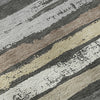 Piper Looms Mayfield Stripes AMF1019 Charcoal Machine Washable Area Rug Swatch Image