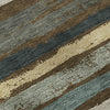 Piper Looms Mayfield Stripes AMF1019 Fudge Machine Washable Area Rug Swatch Image