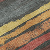 Piper Looms Mayfield Stripes AMF1019 Granite Machine Washable Area Rug Swatch Image