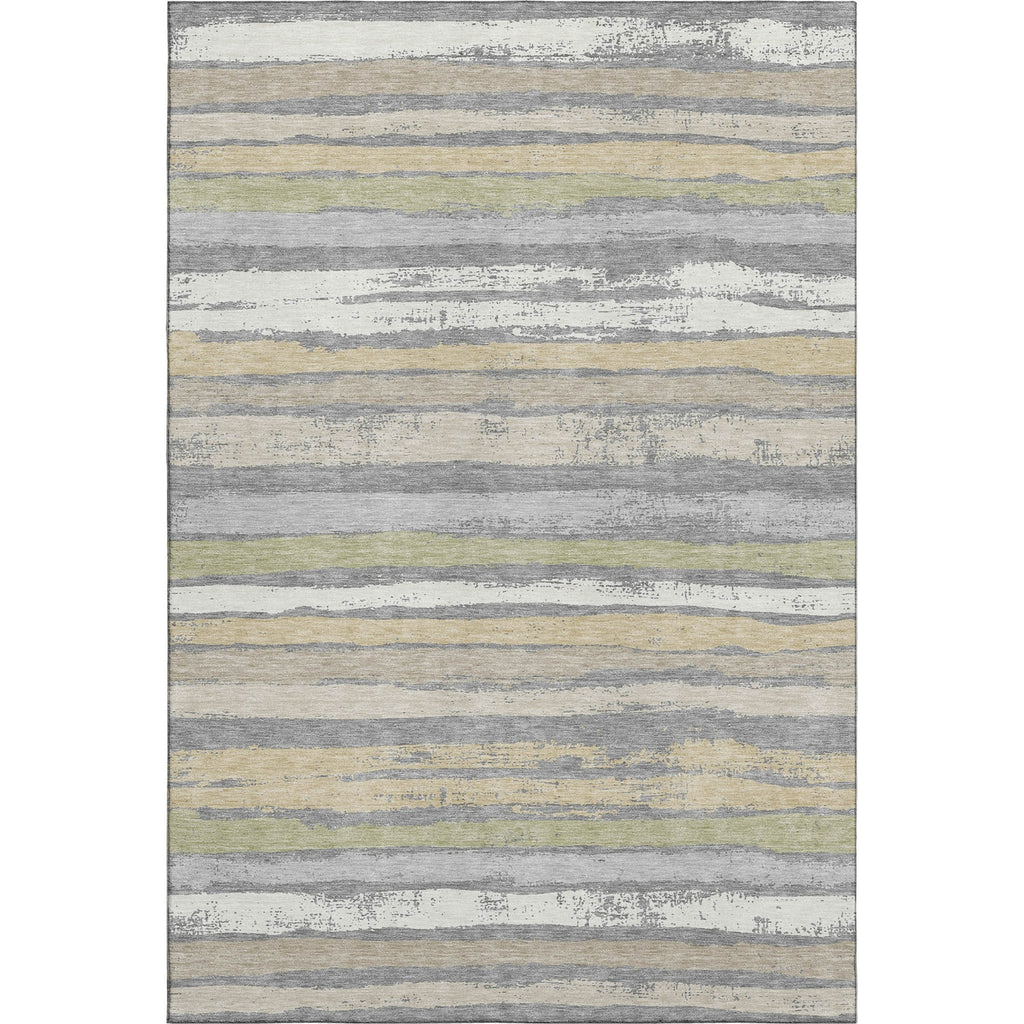 Piper Looms Mayfield Stripes AMF1019 Gray Machine Washable Area Rug main image