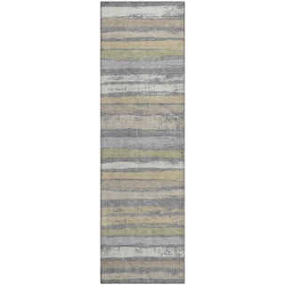 Piper Looms Mayfield Stripes AMF1019 Gray Machine Washable Area Rug Runner Main Image