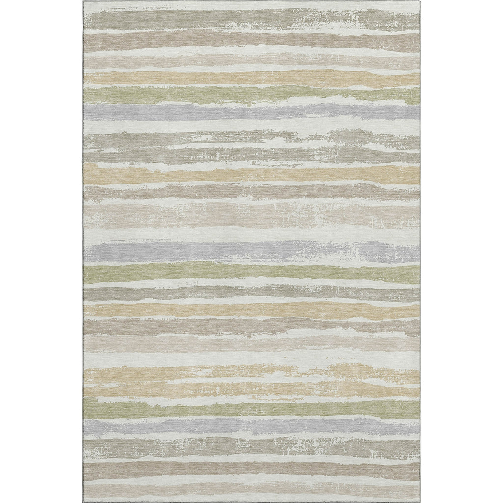 Piper Looms Mayfield Stripes AMF1019 Ivory Machine Washable Area Rug main image