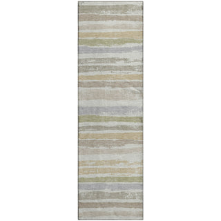 Piper Looms Mayfield Stripes AMF1019 Ivory Machine Washable Area Rug Runner Main Image