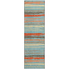 Piper Looms Mayfield Stripes AMF1019 Sky Machine Washable Area Rug Runner Main Image