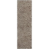 Piper Looms Mayfield Swirls AMF1020 Brown Machine Washable Area Rug Runner Main Image