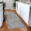 Piper Looms Mayfield Swirls AMF1020 Gray Machine Washable Area Rug Runner Lifestyle Image Feature
