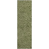 Piper Looms Mayfield Swirls AMF1020 Olive Machine Washable Area Rug Runner Main Image