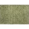 Piper Looms Mayfield Swirls AMF1020 Olive Machine Washable Area Rug Scatter Main Image