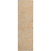 Piper Looms Mayfield Swirls AMF1020 Peach Machine Washable Area Rug Runner Main Image