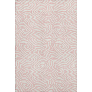 Piper Looms Mayfield Swirls AMF1020 Pink Machine Washable Area Rug main image