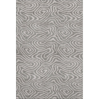 Piper Looms Mayfield Swirls AMF1020 Taupe Machine Washable Area Rug main image