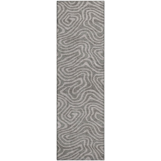Piper Looms Mayfield Swirls AMF1020 Taupe Machine Washable Area Rug Runner Main Image