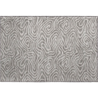 Piper Looms Mayfield Swirls AMF1020 Taupe Machine Washable Area Rug Scatter Main Image
