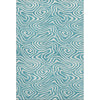 Piper Looms Mayfield Swirls AMF1020 Teal Machine Washable Area Rug main image