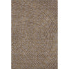 Piper Looms Mayfield Circles AMF1021 Brown Machine Washable Area Rug main image