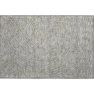 Piper Looms Mayfield Circles AMF1021 Gray Machine Washable Area Rug Scatter Main Image