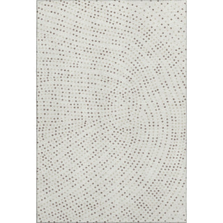 Piper Looms Mayfield Circles AMF1021 Ivory Machine Washable Area Rug main image
