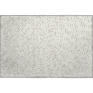 Piper Looms Mayfield Circles AMF1021 Ivory Machine Washable Area Rug Scatter Main Image