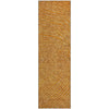 Piper Looms Mayfield Circles AMF1021 Orange Machine Washable Area Rug Runner Main Image
