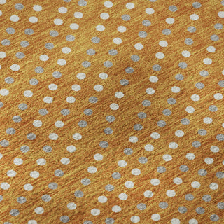 Piper Looms Mayfield Circles AMF1021 Orange Machine Washable Area Rug Swatch Image