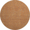 Piper Looms Mayfield Circles AMF1021 Paprika Machine Washable Area Rug Round Main Image