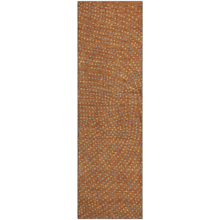 Piper Looms Mayfield Circles AMF1021 Paprika Machine Washable Area Rug Runner Main Image