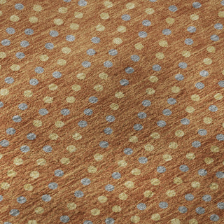 Piper Looms Mayfield Circles AMF1021 Paprika Machine Washable Area Rug Swatch Image