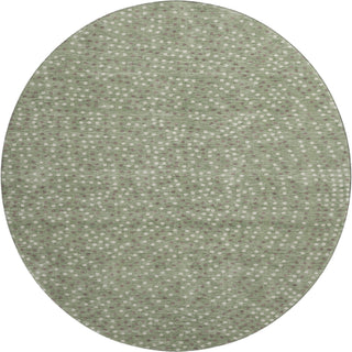 Piper Looms Mayfield Circles AMF1021 Sage Machine Washable Area Rug Round Main Image