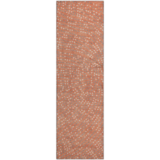 Piper Looms Mayfield Circles AMF1021 Salmon Machine Washable Area Rug Runner Main Image