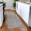 Piper Looms Mayfield Circles AMF1021 Taupe Machine Washable Area Rug Runner Lifestyle Image Feature