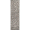 Piper Looms Mayfield Circles AMF1021 Taupe Machine Washable Area Rug Runner Main Image