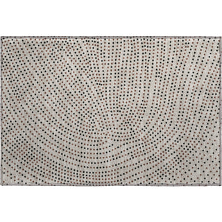 Piper Looms Mayfield Circles AMF1021 Taupe Machine Washable Area Rug Scatter Main Image