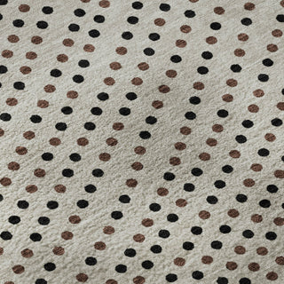 Piper Looms Mayfield Circles AMF1021 Taupe Machine Washable Area Rug Swatch Image