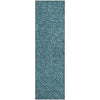 Piper Looms Mayfield Circles AMF1021 Teal Machine Washable Area Rug Runner Main Image