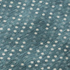 Piper Looms Mayfield Circles AMF1021 Teal Machine Washable Area Rug Swatch Image