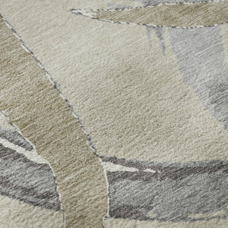 Piper Looms Mayfield Circles AMF1022 Beige Machine Washable Area Rug Swatch Image