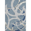 Piper Looms Mayfield Circles AMF1022 Denim Machine Washable Area Rug main image